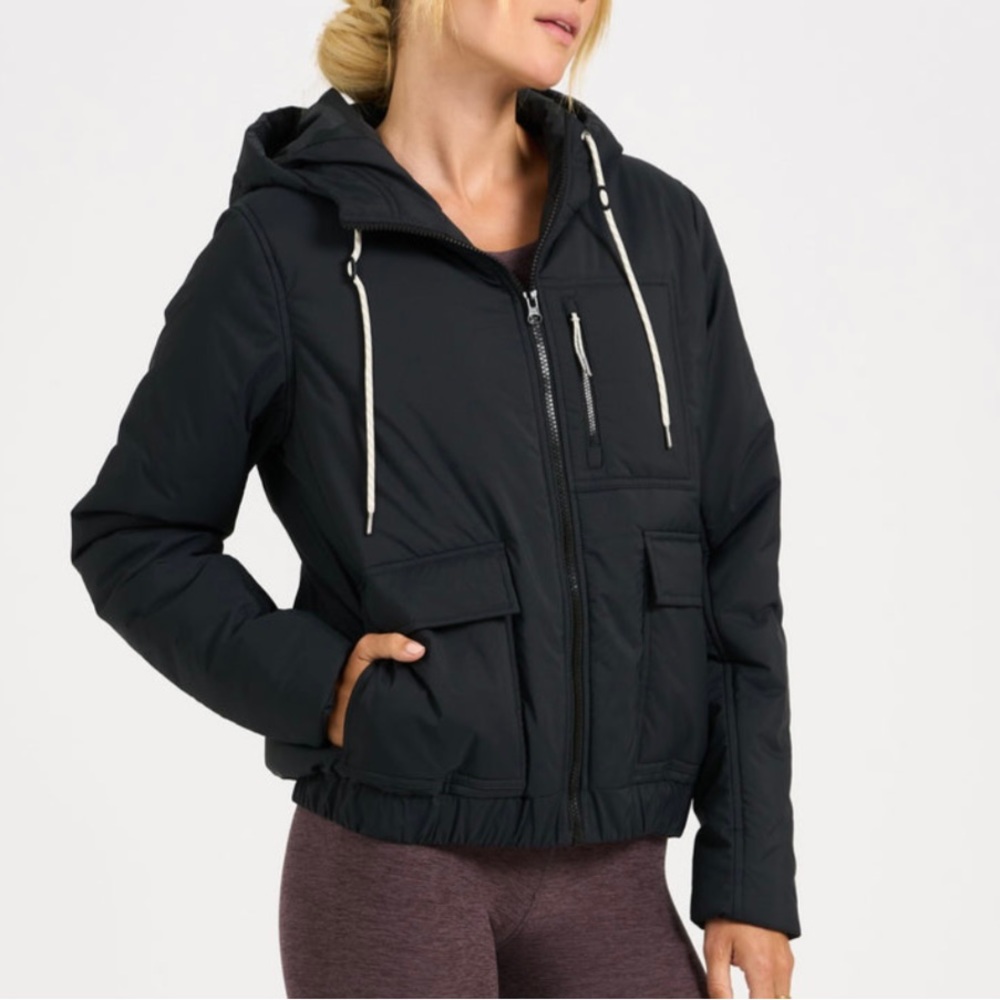 EUC Women’s Vuori Tahoe Jacket-Black-Size S